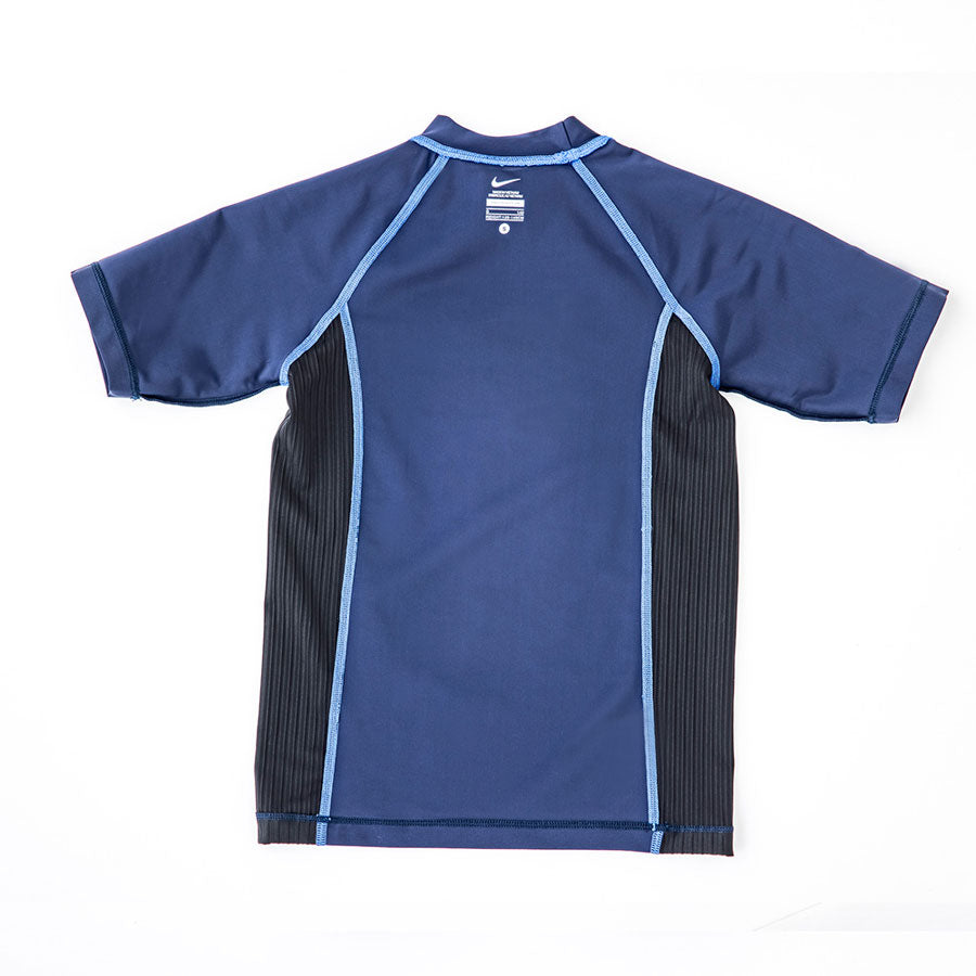 NIKE SWIM BOYS Short Sleeve UV Rashguard for Juniors and Kids