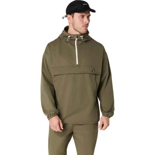 ダブルウィーブリラックスプルオーバージャケット