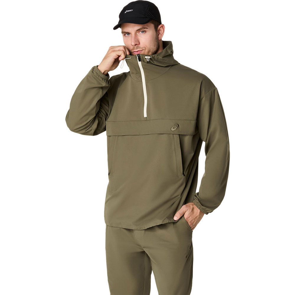 ダブルウィーブリラックスプルオーバージャケット