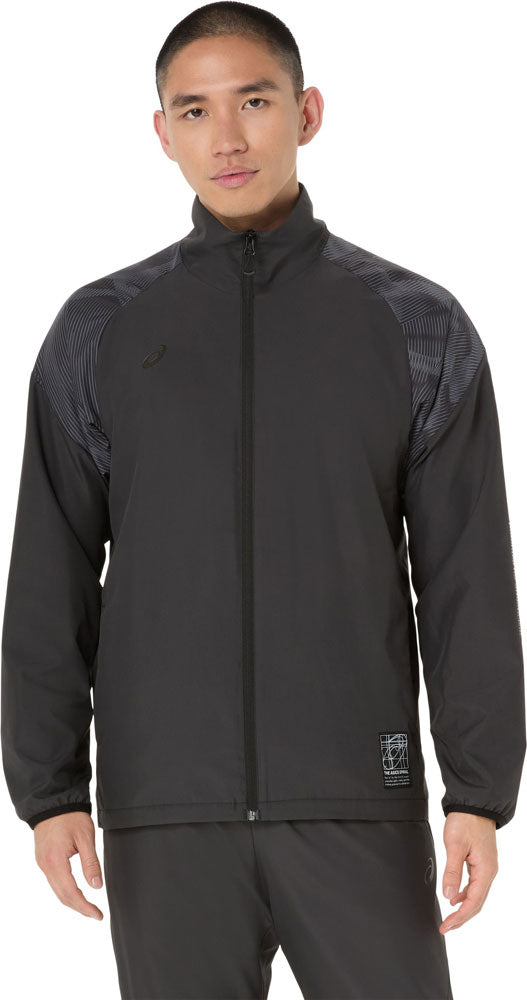 裏トリコットグラフィックウインドブレーカージャケット メンズ ブレーカー ジャケット