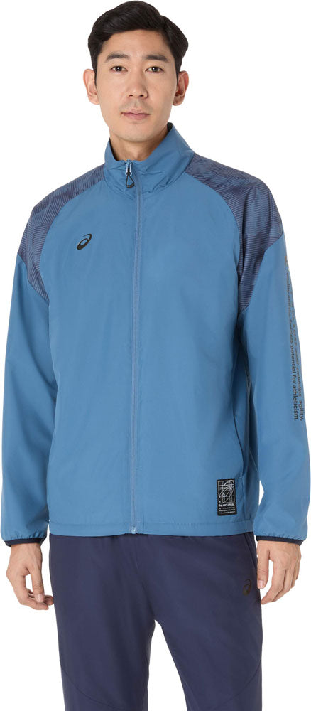 裏トリコットグラフィックウインドブレーカージャケット メンズ ブレーカー ジャケット