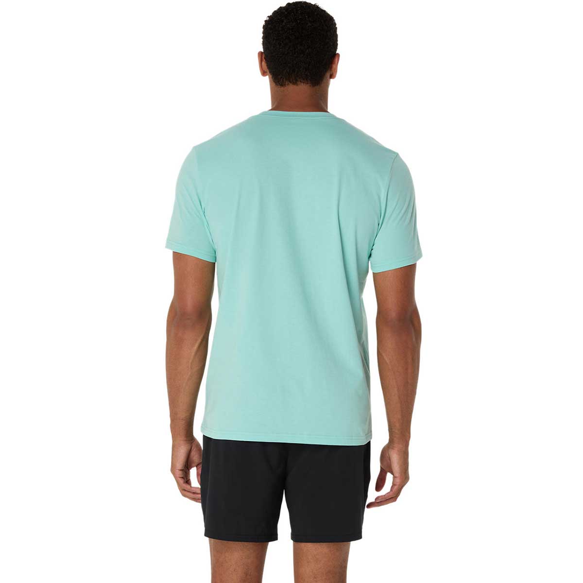 トレーニング半袖トップス グラフィックコットンブレンドシャツ 半袖Tシャツ メンズ