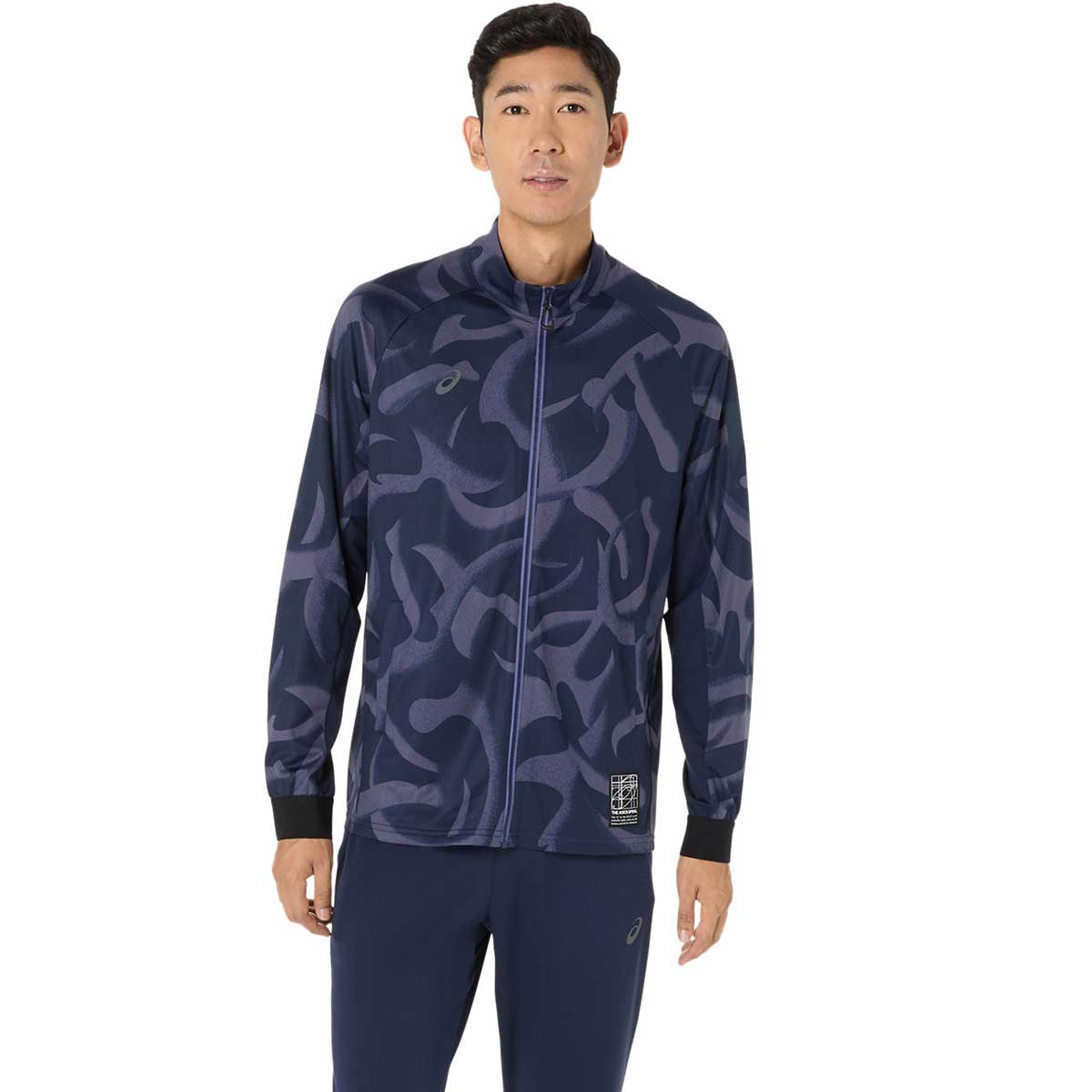 Training;トレーニングジャケット ドライグラフィックストレッチニットジャケット