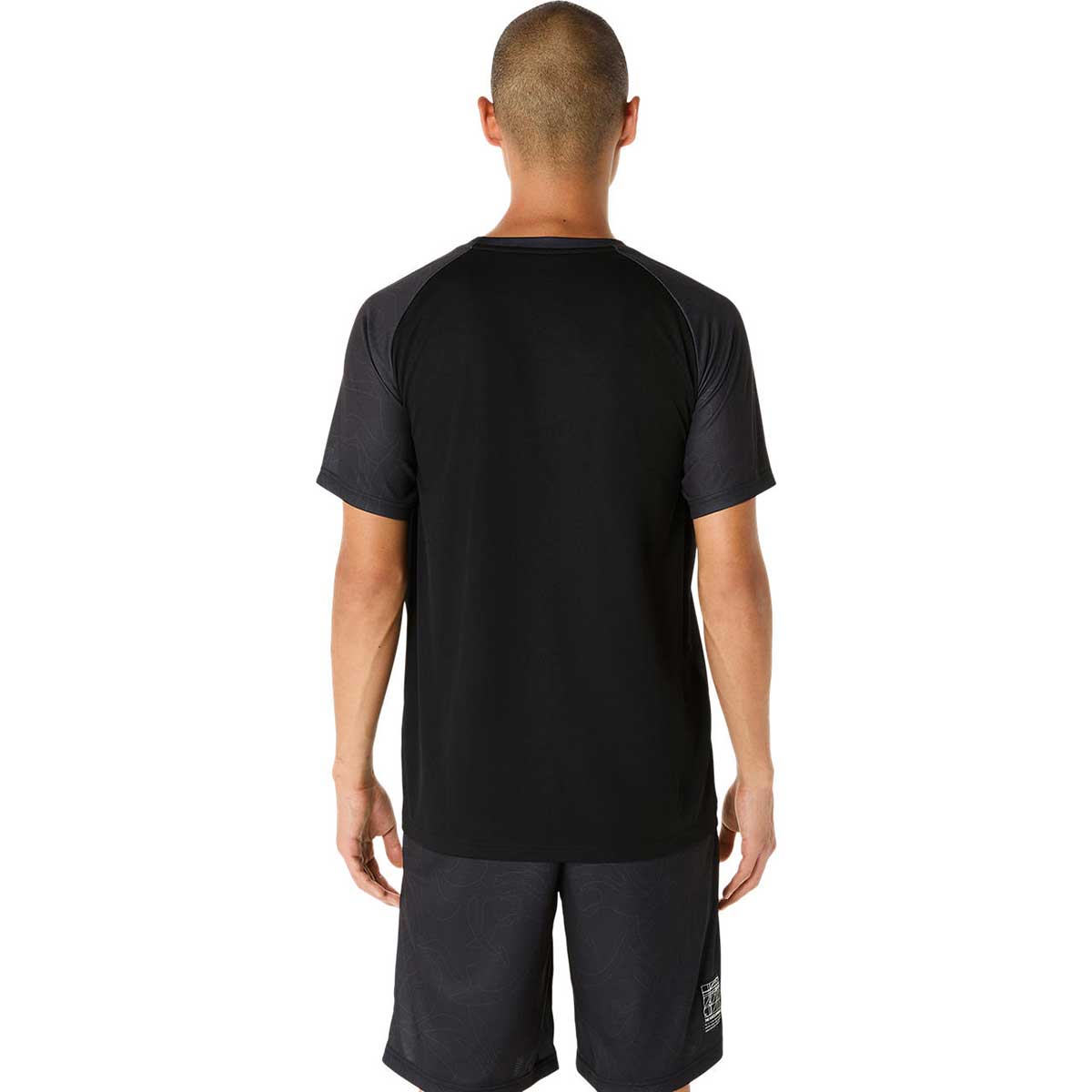 トレーニング半袖トップス ドライグラフィック半袖シャツ 吸汗速乾 半袖Tシャツ メンズ