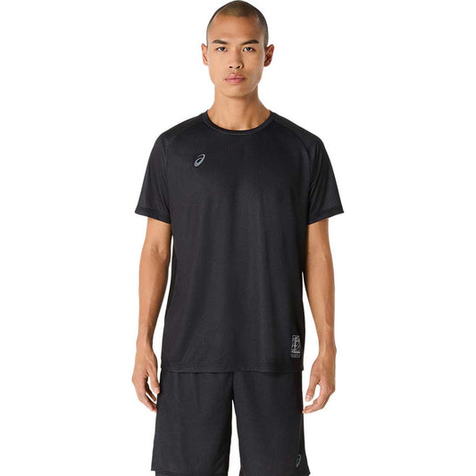 トレーニング半袖トップス ドライグラフィック半袖シャツ 吸汗速乾 半袖Tシャツ メンズ