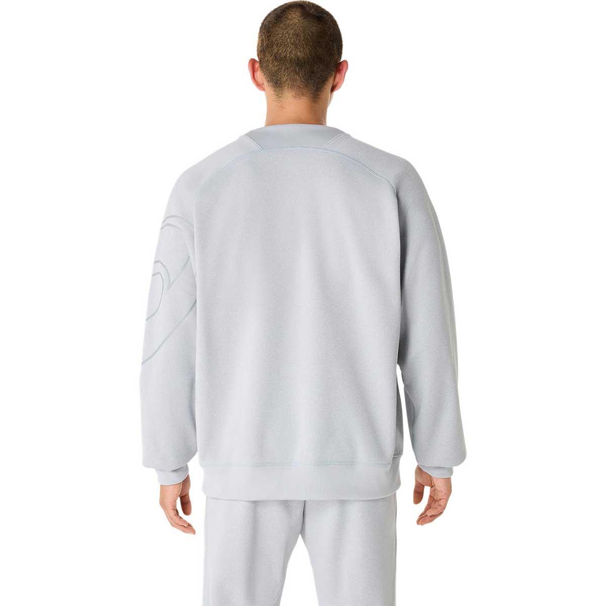 Training;トレーニング長袖トップス リラックスクルーネックポリエステルスウェット