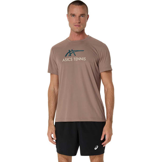 テニス 半袖トップス MEN COURT GRAPHIC TEE