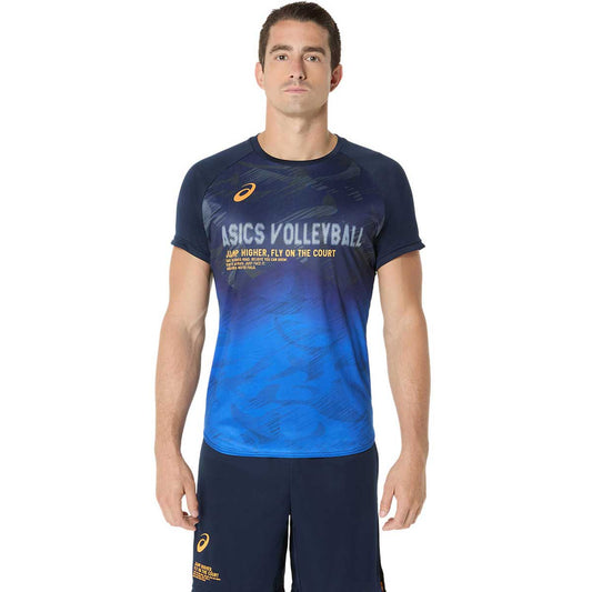 バレーボール半袖トップス トップライン半袖シャツ