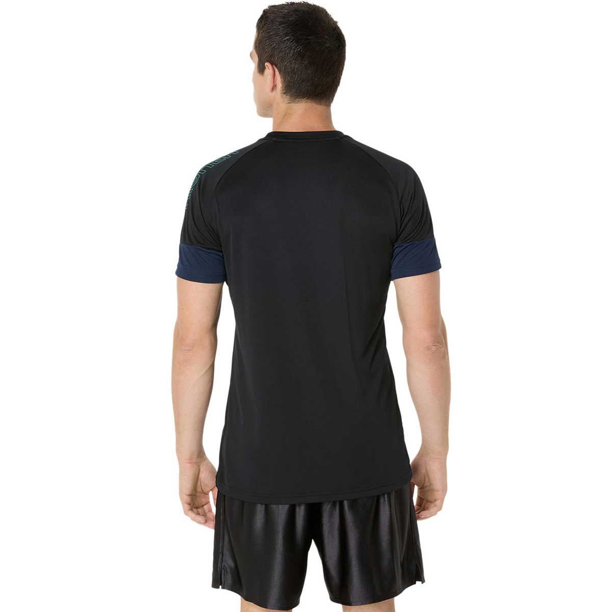 バレーボール半袖トップス プラクティス半袖シャツ(袖切替)