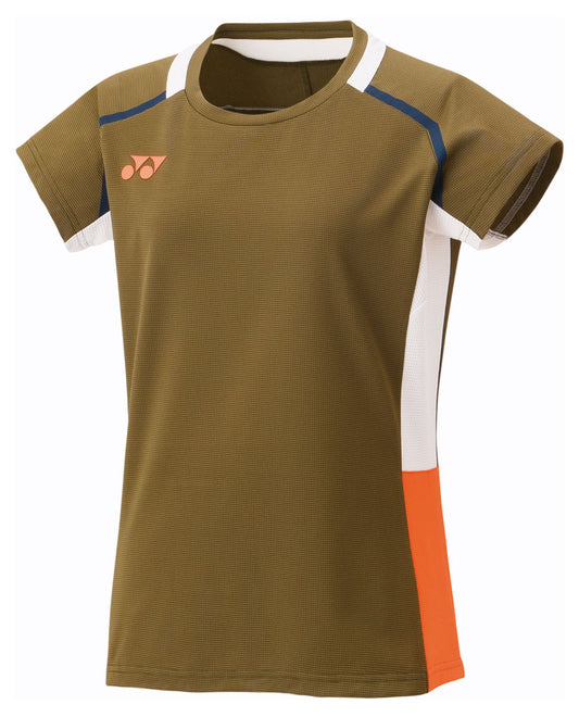 ウィメンズゲームシャツ レディース バドミントン 半袖シャツ トップス