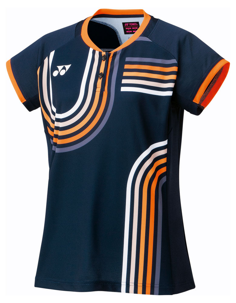 ウィメンズゲームシャツ レディース バドミントン 半袖シャツ トップス