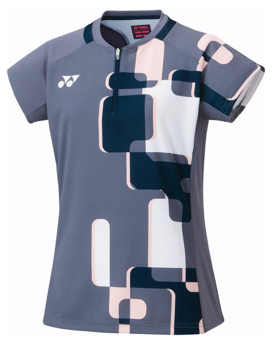 ウィメンズゲームシャツ レディース バドミントン 半袖シャツ トップス