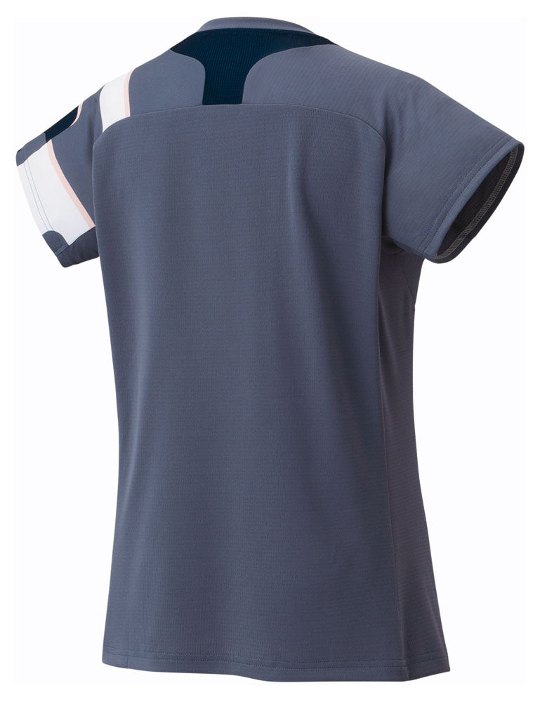 ウィメンズゲームシャツ レディース バドミントン 半袖シャツ トップス