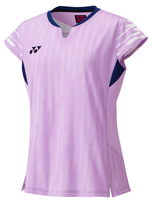 ウィメンズゲームシャツ レディース バドミントン 半袖シャツ トップス