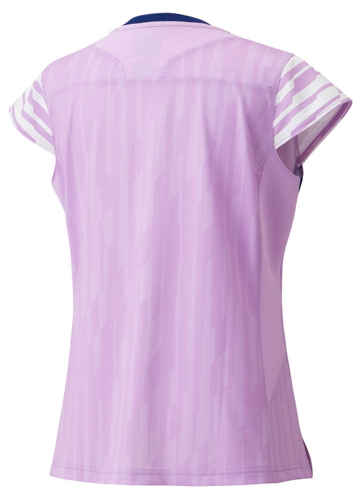 ウィメンズゲームシャツ レディース バドミントン 半袖シャツ トップス