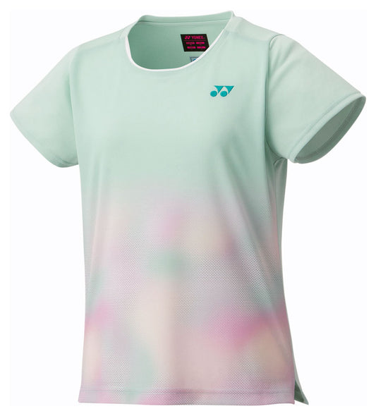 ウィメンズゲームシャツ レディース プラクティスシャツ 半袖 バドミントン テニス