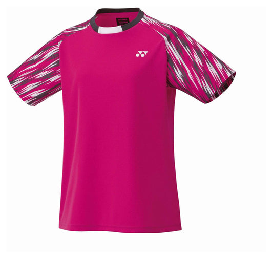 ウィメンズゲームシャツ レディース バドミントン 半袖シャツ トップス