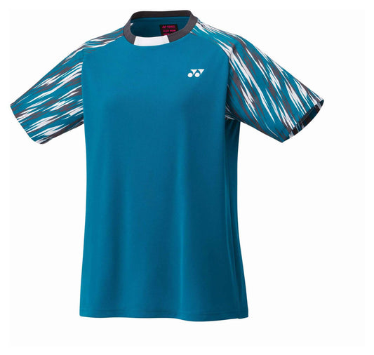 ウィメンズゲームシャツ レディース バドミントン 半袖シャツ トップス