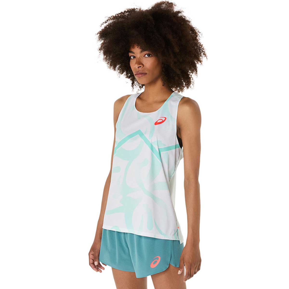 陸上競技 シングレット ウイメンズクールグラフィックシングレット シャツ レディース