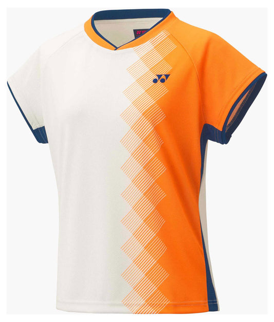 ウィメンズゲームシャツ レディース テニス バドミントン 半袖シャツ トップス