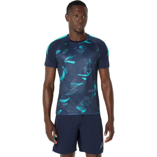 サッカー半袖トップス プラクティスグラフィック半袖シャツ メンズ 半袖シャツ プラシャツ