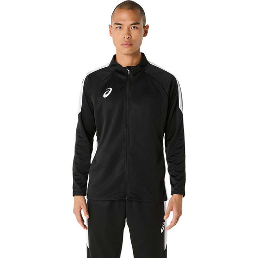 サッカー長袖フルジップ トレーニングスリムジャケット