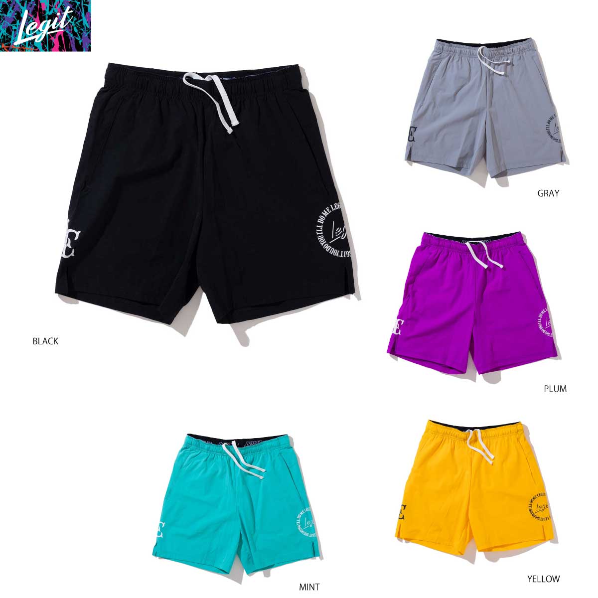 メンズ バスケットパンツ バスケットショーツ  NATIONAL G3 ナイロンストレッチ