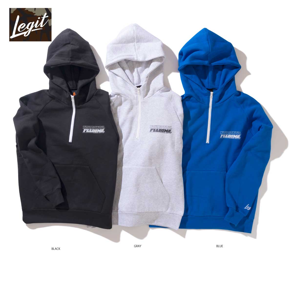 MECHANICAL HOODIE Half-zip sweatshirt hoodie with brushed lining