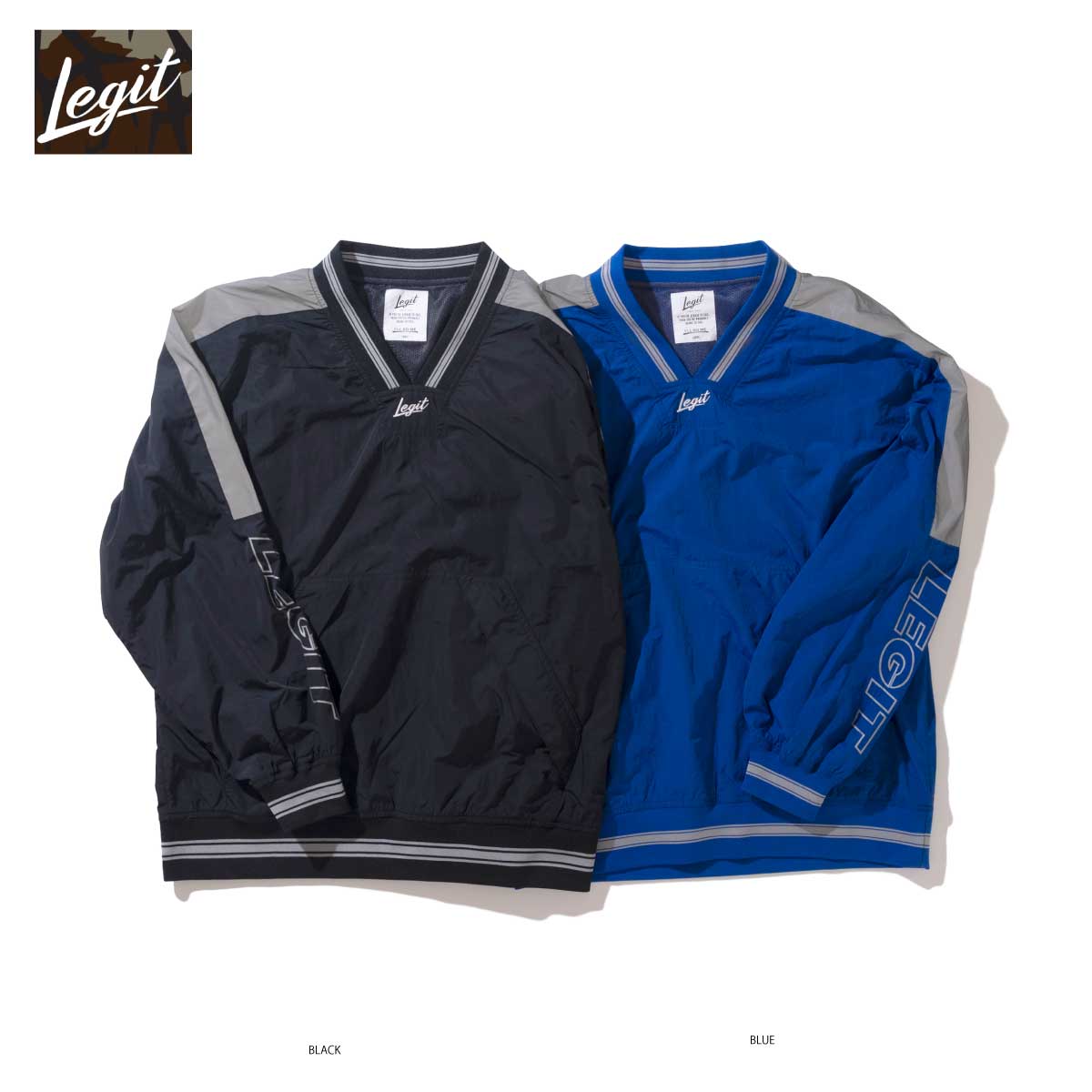 REFLECTION V Warm-up Jacket V-neck Nylon Jacket