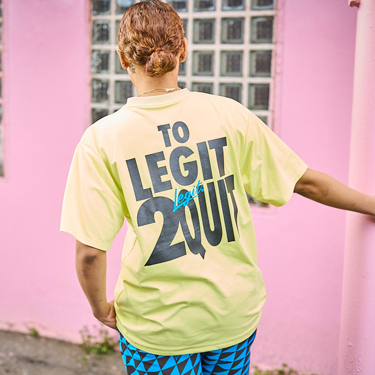 2 LEGIT 2 QUIT S/S TEE バスケットボールTシャツ ユニセックス 半袖