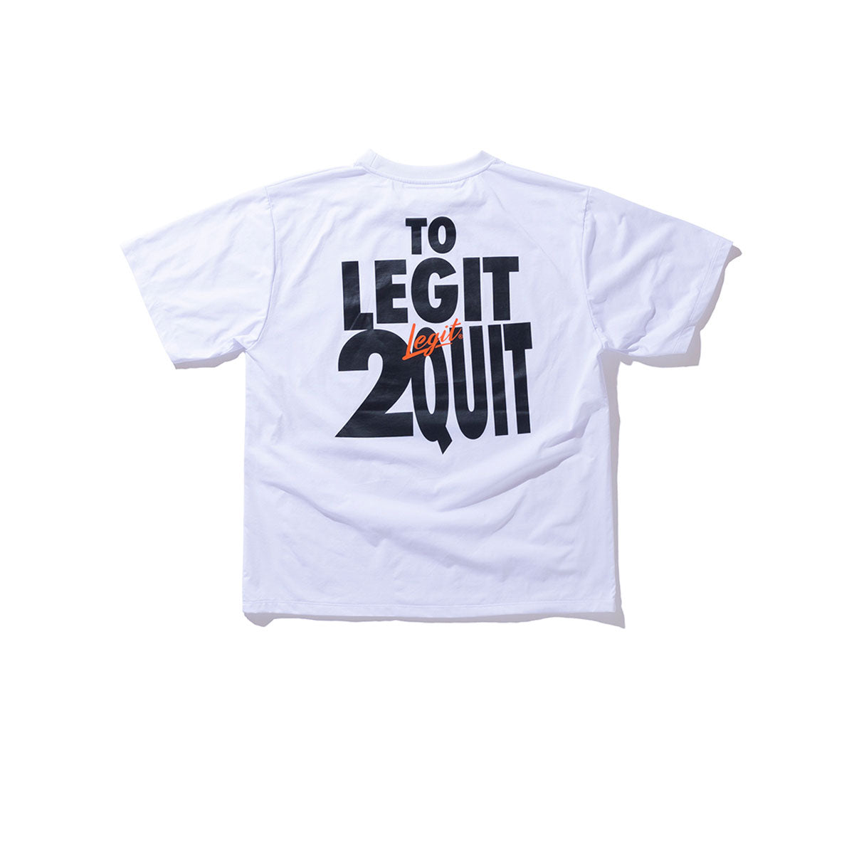 2 LEGIT 2 QUIT S/S TEE バスケットボールTシャツ ユニセックス 半袖