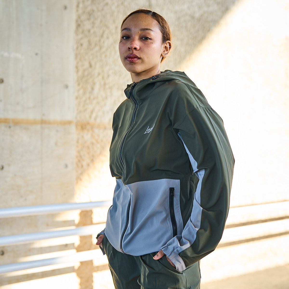 STRETCH JACKET バスケット ストレッチフーディジャケット ユニセックス