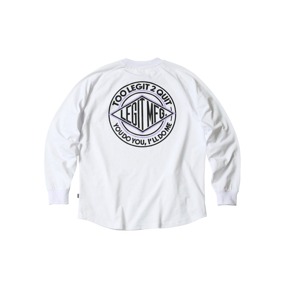 Hollow L/S TEE ジュニア バスケットボール 長袖Tシャツ ロンT トップス