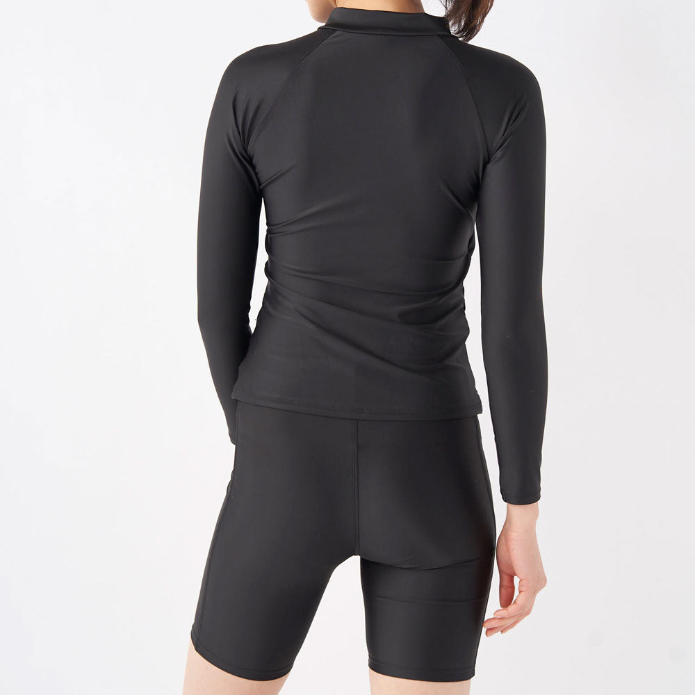 Women's long sleeve rash guard separate swimsuit set fitness swimsuit