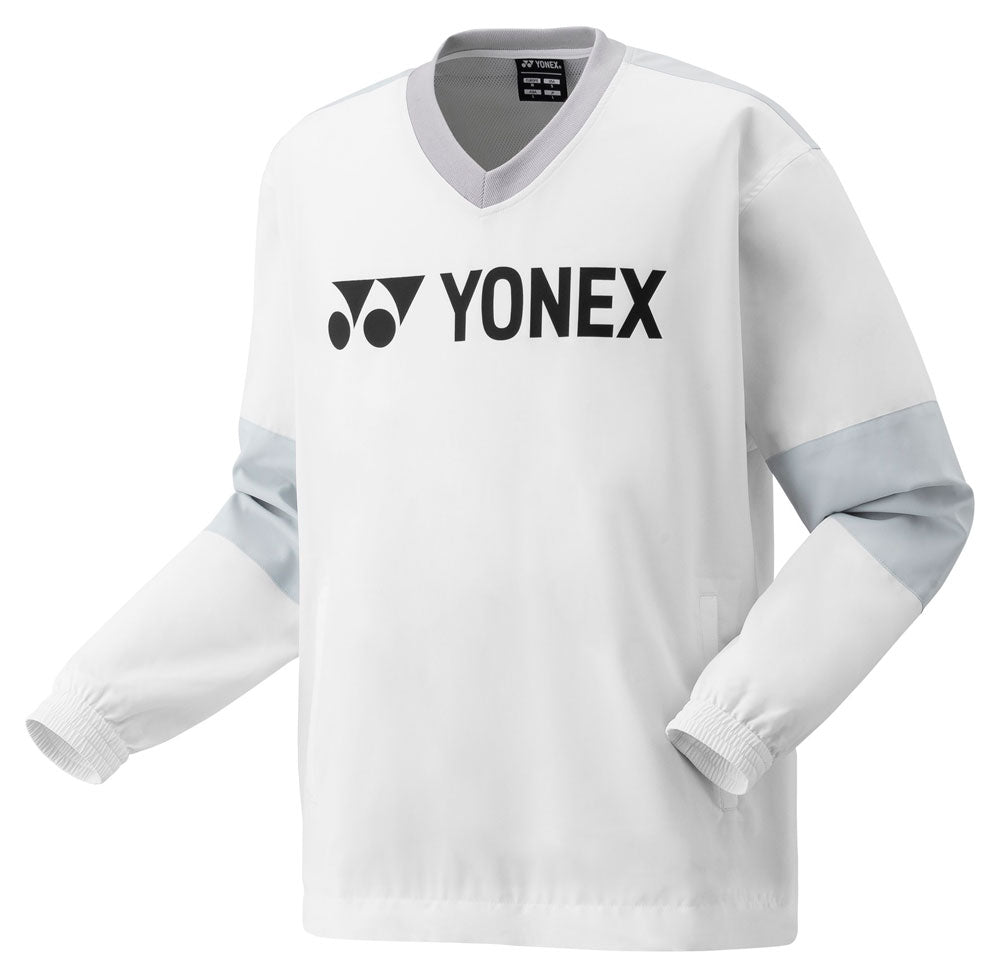 ユニ裏地付Vブレーカー メンズ レディース テニス ブレーカー ジャケット アウター