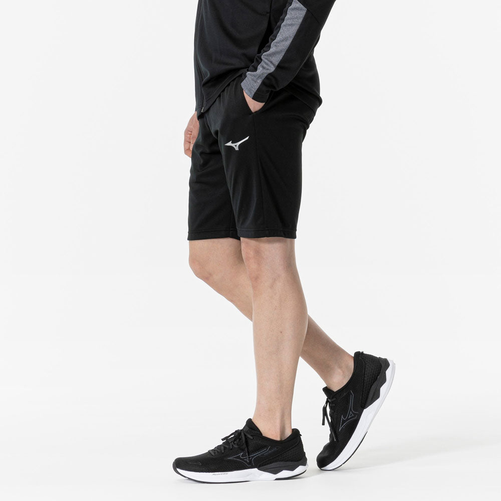 ソフトニットハーフパンツ メンズ ボトムス ショートパンツ スリムフィット