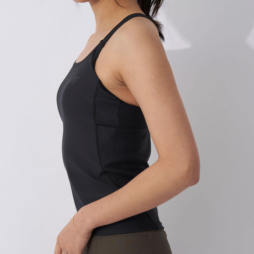 レディース スポーティ タンクトップ クロスバック ブラトップ フィットネスウェア ヨガ