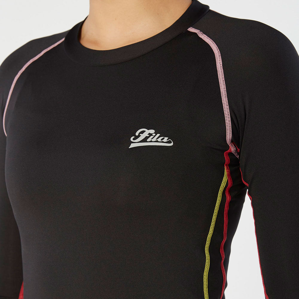 Women's long sleeve innerwear, sportswear, quick-drying, UV protection