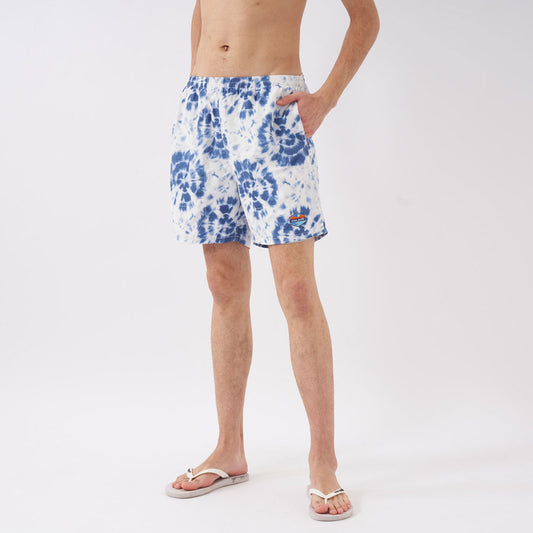 メンズ 18インチ トランクス サーフパンツ ショートパンツ 水陸両用 インナー付き