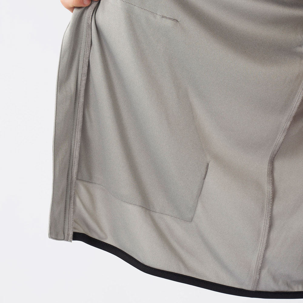 メンズ フルジップ ラッシュパーカー 長袖 ラッシュガード