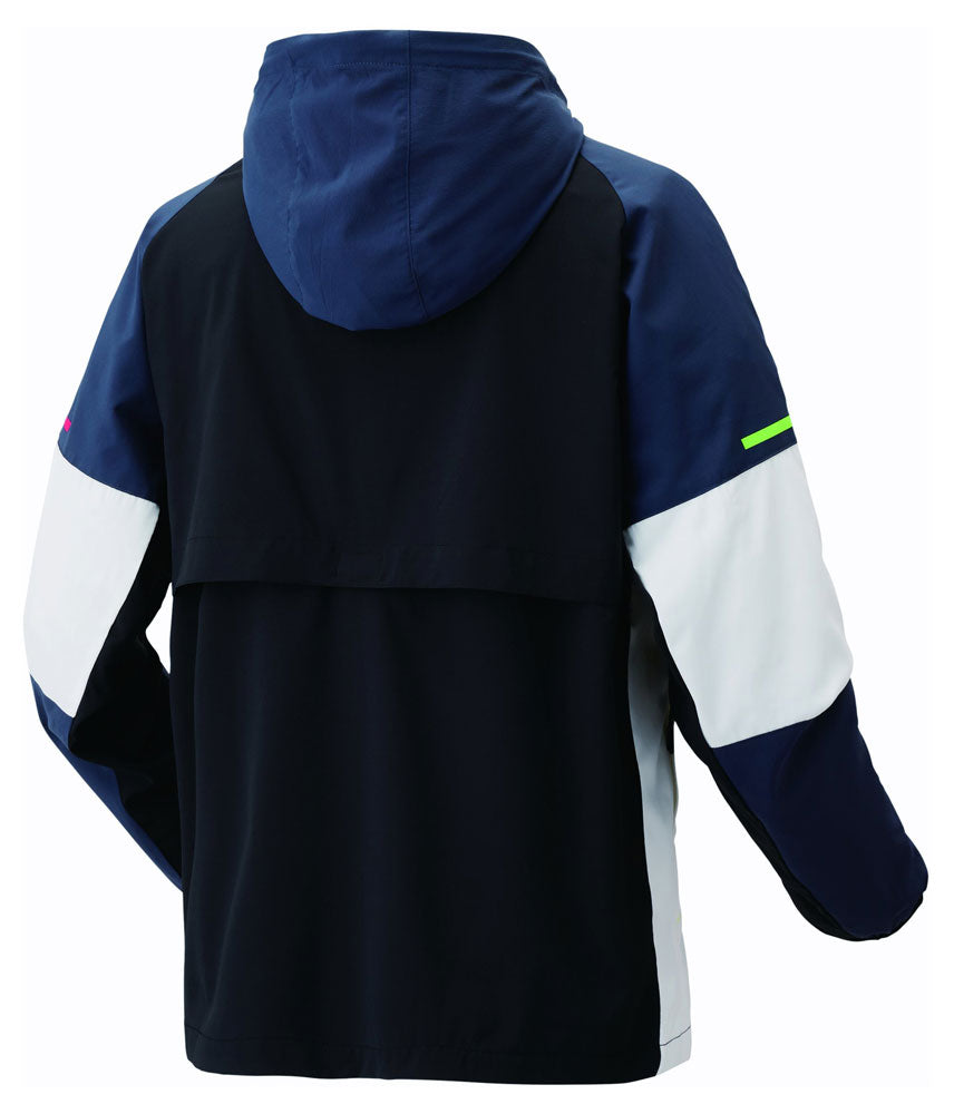 ユニ裏地付ウォームアップパーカー