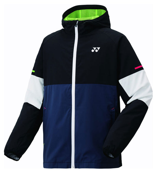 ユニ裏地付ウォームアップパーカー