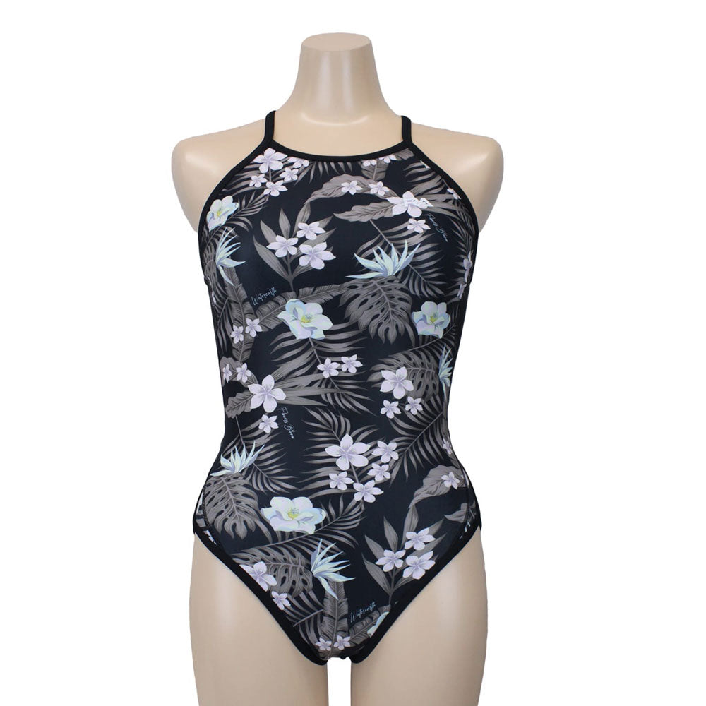 FLOWERS BLOOM - TROPICAL WOMEN'S H - BACK