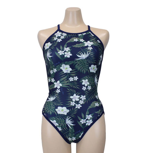 FLOWERS BLOOM - TROPICAL WOMEN'S H - BACK