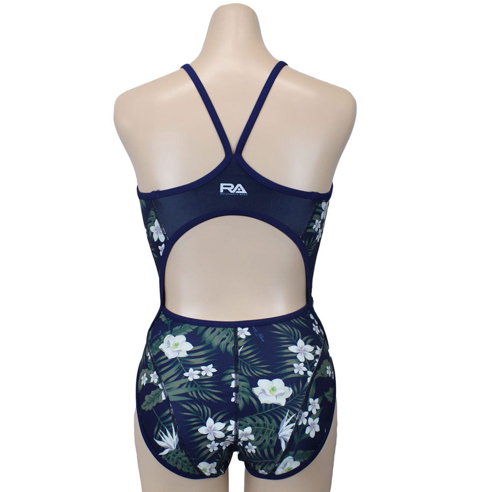 FLOWERS BLOOM - TROPICAL WOMEN'S H - BACK