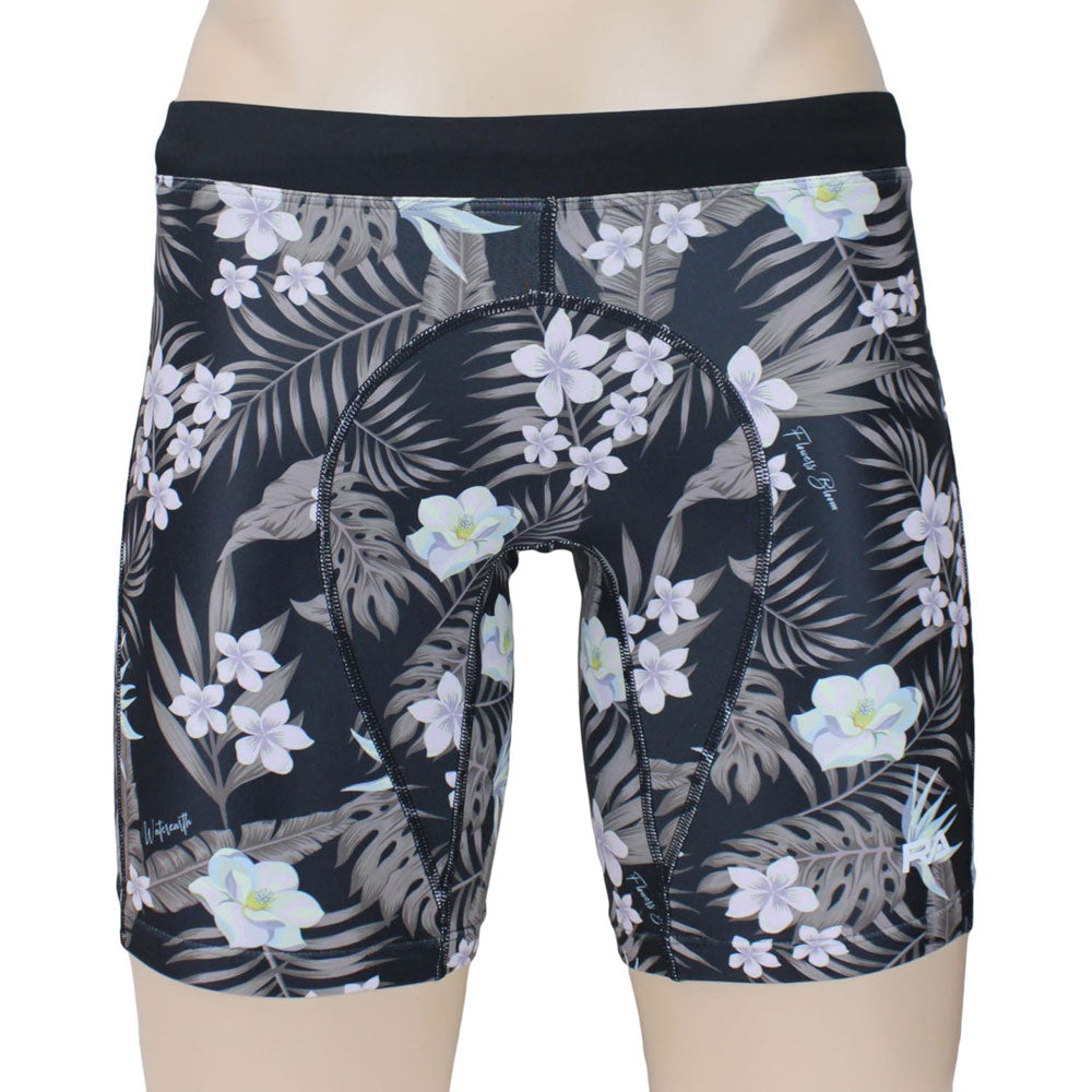 FLOWERS BLOOM Men's Swim Spats, Competition Training Swimwear, For Swimming Practice