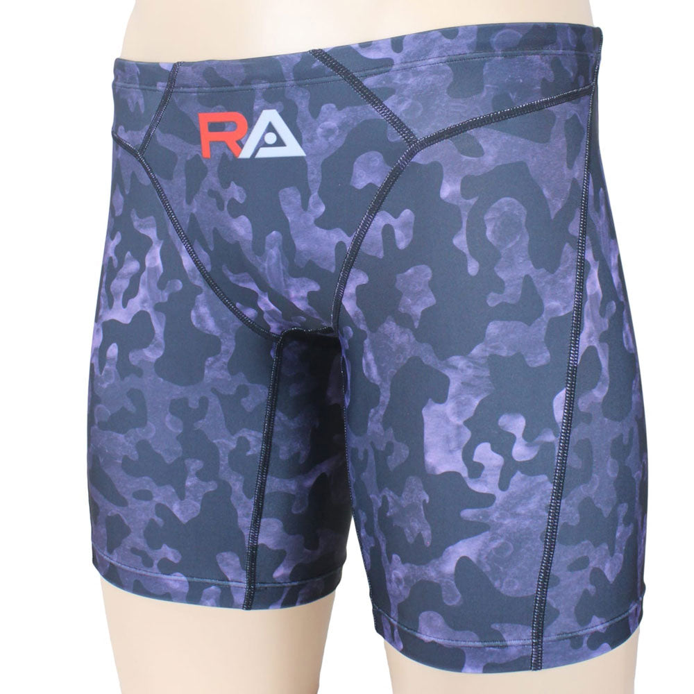 OCEAN FLOOR Men's Swim Spats, Pentagon Cut, Competitive Training Swimwear