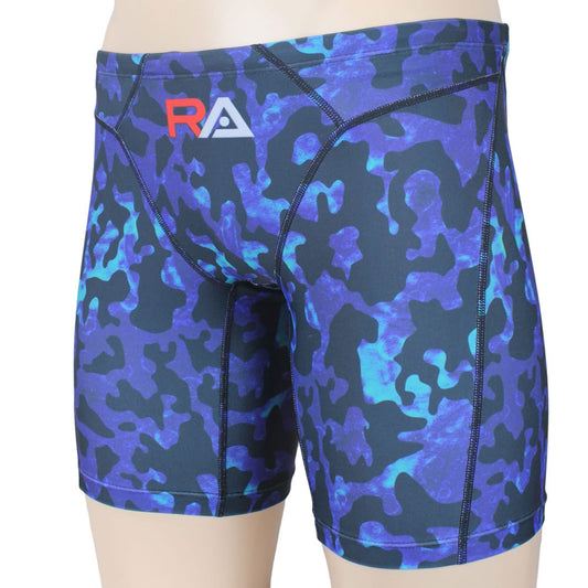 OCEAN FLOOR Men's Swim Spats, Pentagon Cut, Competitive Training Swimwear