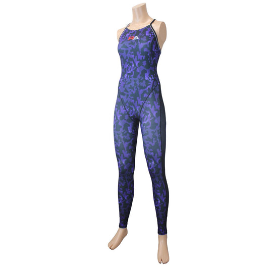 OCEAN FLOOR Women's Full Spats Open Water Competitive Training Swimsuit