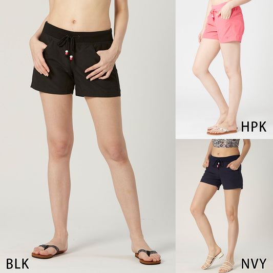 Women's board shorts, surf shorts, shorts for the beach and pool